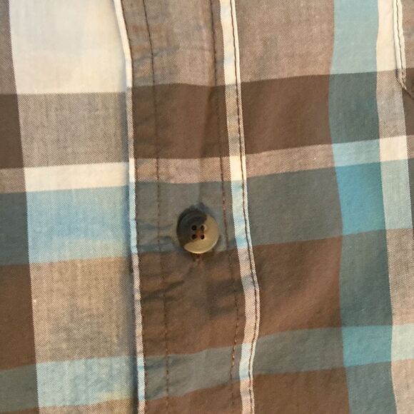 C.E. Schmidt workwear XL short sleeve button down - checked - Picture 4 of 7